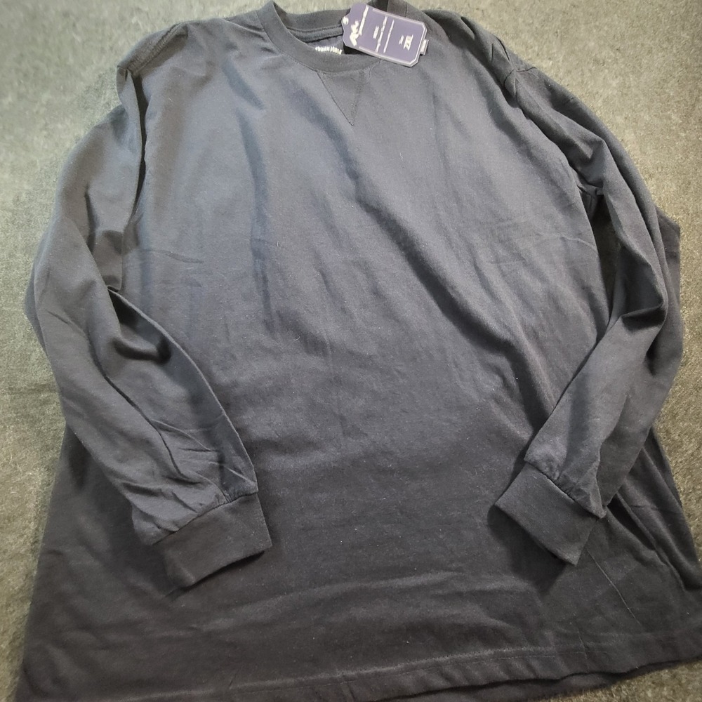 Jackson Hole Long Sleeve Shirt Men's 2XL Navy Blue New With Tags